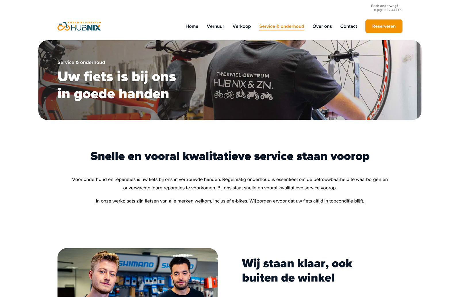 Op de website van Tweewiel-Centrum, een fietsenmaker, vindt u vakkundige monteurs die aan fietsen werken. De nadruk ligt daarbij op snelle en kwalitatieve service.